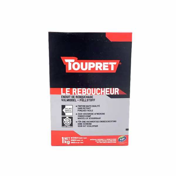 Innova Distribution Reboucheur Cachet Rouge Kg Enduits De Rebouchage